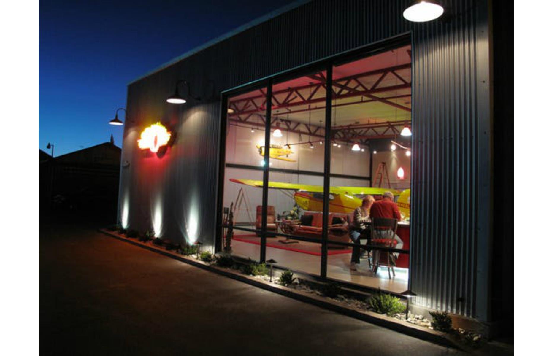 Live-work hangar, California, USA: You won't believe people live inside these hangar homes